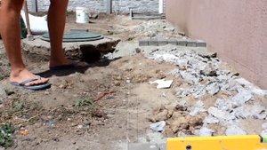 УКЛАДКА ПЛИТКИ НА УЧАСТКЕ ? СВОИМИ РУКАМИ ?☝️