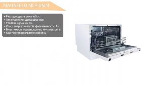 Посудомоечная машина MAUNFELD MLP 06IM