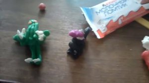 КТУЛХУ И ГОДЗЗИЛА ИЗ ПЛАСТИЛИНА