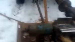 Самодельный измельчитель веток.