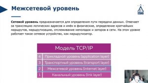 Реферат на тему: "Набор протоколов TCP/IP  Уровни стека протоколов TCP/IP"