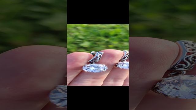 Серебряные серьги