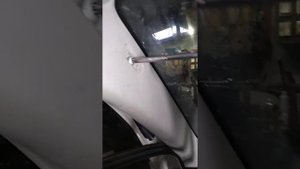 Как снять обшивку передней стойки BMW X1