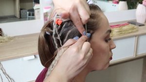 Брейды для сенегальских косичек. Урок плетения кос
