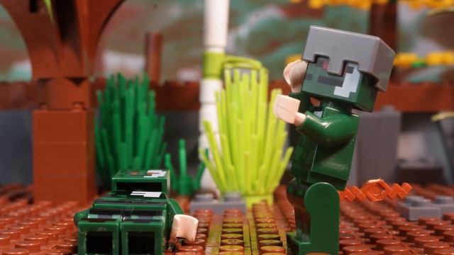 Steve Minecraft and His Ninja Dream ?? | LEGO Minecraft | LEGO Stop motion смотреть онлайн