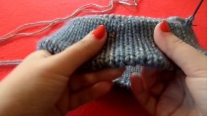 Шапка с двойной резинкой и колосками.Часть 1 Knitting(Hobby)