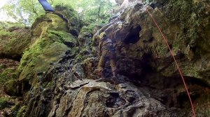 спуск в пещеру Большой Бузулук