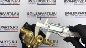 Латунный гидроузел для газовой колонки Beretta Idrabagno 11-14-17i артикул RS534