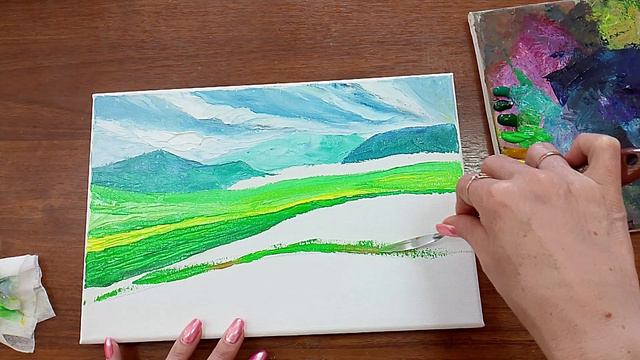 весенний пейзаж смотреть онлайн