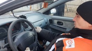 Рено Лагуна 1. запуск двигателя. 13.12.2021год.