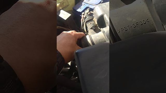 Подсос воздуха на Приоре.Причины