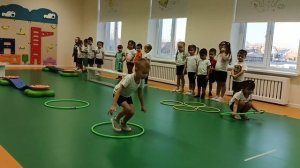 Физкультура в детском саду 4-5 лет