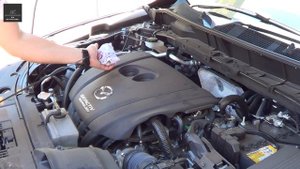 Mazda CX-5 - How To Check The Engine Oil Level