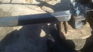 Мотоблок, самодельный маркер