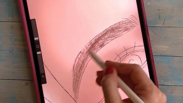 как нарисовать ПОРТРЕТ ПО ФОТО В ПРОКРИЭЙТ