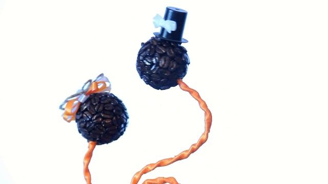 Кофейный топиарий "Влюбленные" смотреть онлайн