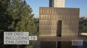 Sunrise at the Oklahoma City National Memorial