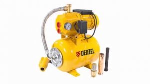 Отзыв от дачника на насосную станцию Denzel PS1000X (1000 Вт) для полива со скважины