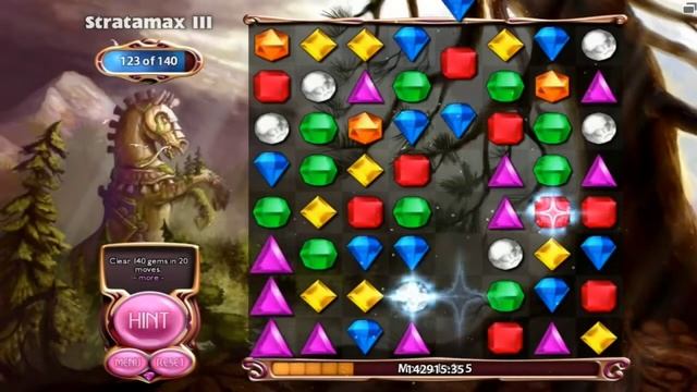 Bejeweled 3 Plus (mod) - Quest Mode FULL longplay смотреть онлайн