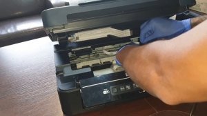 Epson l 386 czyszczenie głowicy .