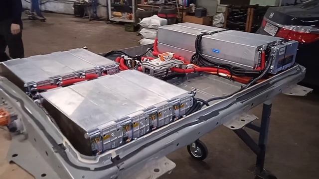 Перепаковка Nissan leaf на 45 кВт/ч, 10я по счету перепаковка. смотреть онлайн