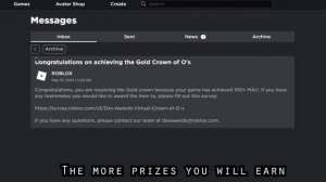 HOW TO GET The Gold Crown of O’s in ROBLOX for FREE