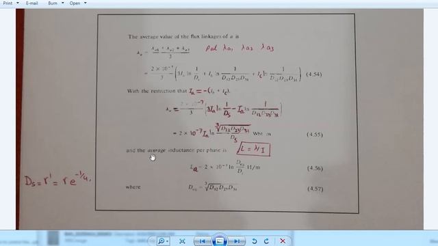 Inductance of Transmission Line | 3 Phase conductor with Equal & Unequal Spacing | GMD GMR | Part смотреть онлайн