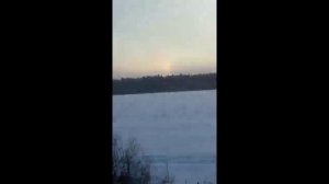 Радуга зимой Shorts московская область 22 декабря 2021 года