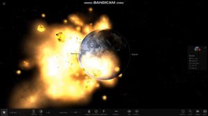 ЭКСПЕРИМЕНТ ЧТО БУДЕТ ЕСЛИ МАРС ВРЕЖЕТСЯ  В ЗЕМЛЮ???