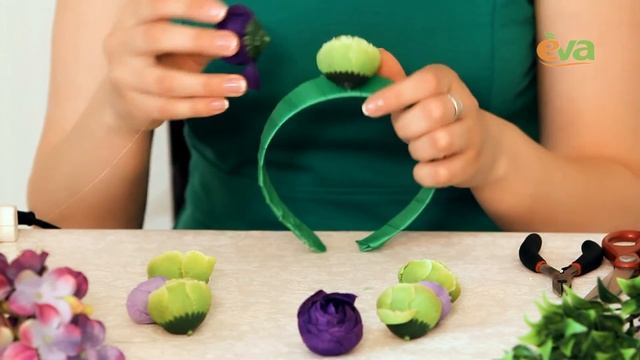 Майстер клас від EVA: ободок для волосся своїми руками смотреть онлайн