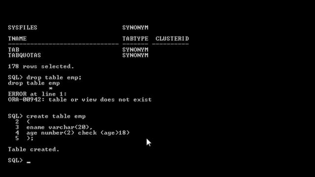 9.DBMS | How to create Check Constraints