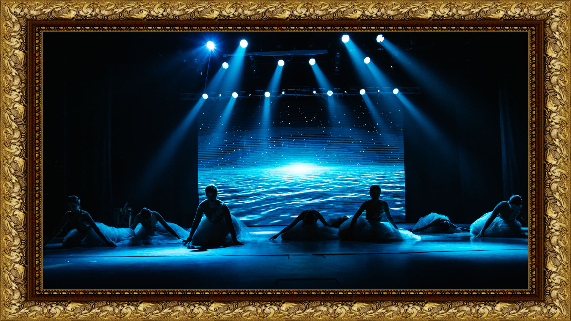 При свете звезд. Ансамбль Очарование. Школа эстрадно-джазового танца. Нижневартовск смотреть онлайн