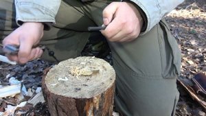 Рукажопам НЕ СМОТРЕТЬ! Как пользоваться ножом в лесу