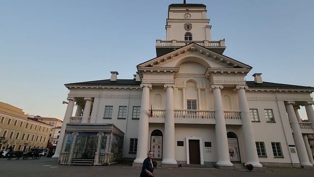 Минск. Минская городская ратуша. Сентябрь 2023 года.