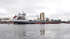 2018-09-11 - Уход танкера "Академик Пашин" пр 23130 из Санкт-Петербурга