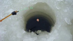 Ловля на поплавок зимой