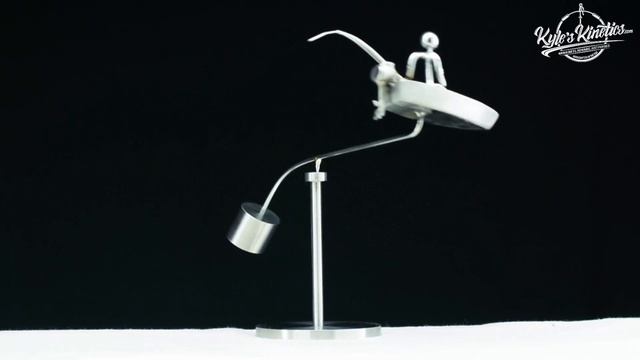 Gone Fishin'! Fisherman in boat - kinetic balancing desk sculpture physics toy смотреть онлайн