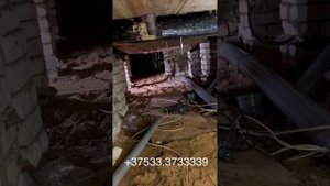 Устройство канализации под деревянным полом , при высоком уровне грунтовых вод.