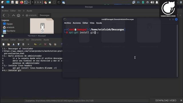 Instalacion Vmware En Kali Linux Solucion Error Several Modules Must Be Compiled Into The Running смотреть онлайн