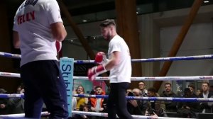 SPECIAL PBK Josh Kelly trains for BIGGEST TEST | Public Workout Brook vs Zerafa