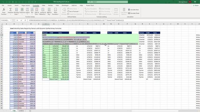 LAMBDA Excel Function. LET & LAMBDA together to make Single Cell Reports. Excel Magic Trick 1706 смотреть онлайн