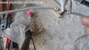 Пайка алюминиевых проводов / Soldering aluminum wires