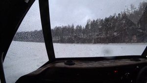 Аэролодка Берег 35, тестируем алюминиевую раму и прямоточный глушитель.