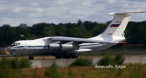 Тот самый борт, который сгорел 19 октября 2023г. в Душанбе Ил-76МД RF-86900 "Тверь"