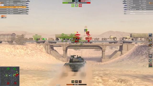 WoT Blitz STB-1 Mastery CrazyJnr Commentary + Pac-Man смотреть онлайн