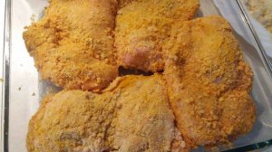 Запечённая куриная мякоть бедра