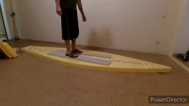 SUP BOARD своими руками из пеноплекса PENOPLEX #1 смотреть онлайн