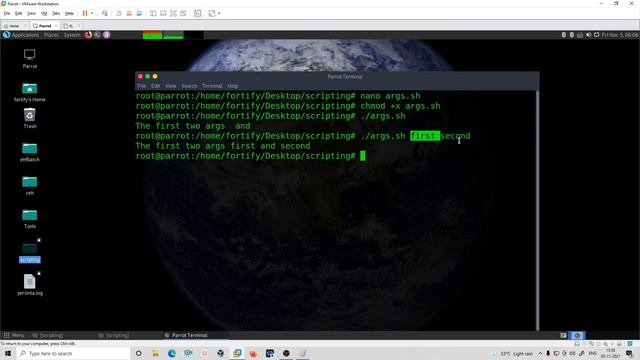 Command Line argument in Bash Scripting || Bash Scripting tutorial in Hindi | fortify solutions смотреть онлайн