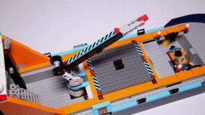 Lego City 60368 Arctic Explorer Ship Speed Build