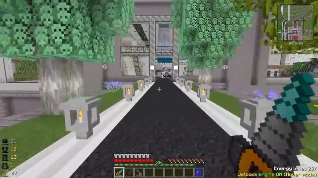 Обзор карты Мультиверсум2: Эпичный красивый индустриальный дом-завод в Майнкрафт - Скачать и Строит смотреть онлайн